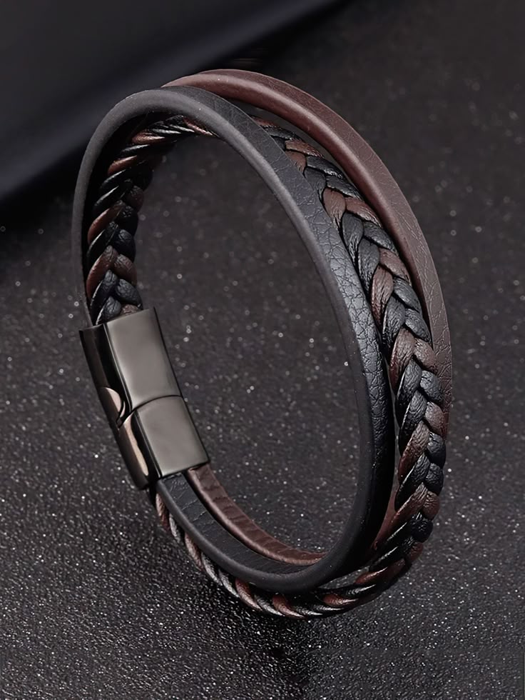 Men’s Leather Bracelet